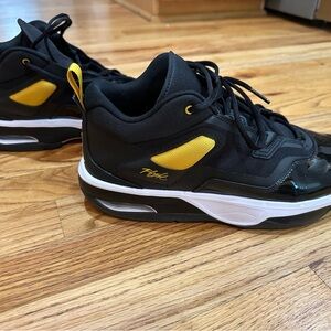 Nike Black and Yellow Sneakers